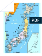 Japón - Mapa Político
