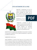 Departamento Autonomo de La Paz