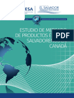 Estudio de Mercado de Productos Étnicos Salvadoreños en Canadá