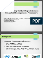 Understanding Co-Run Degradations On Integrated Heterogeneous Processors