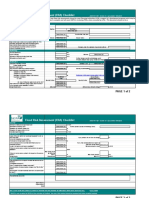 Flood Risk Assessment Checklist