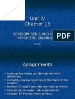 Unit IV Schizophrenia