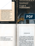 O Que e Feminismo Branca Moreira Alves e Jacqueline Pitanguy Colecao Primeiros Passos