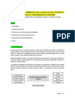 Plan Medioambiental