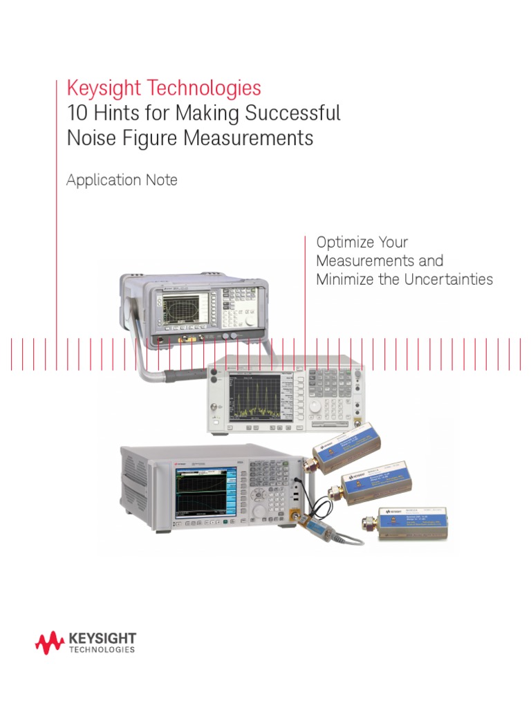 Keysight Noise Figure Application Note – SCLH