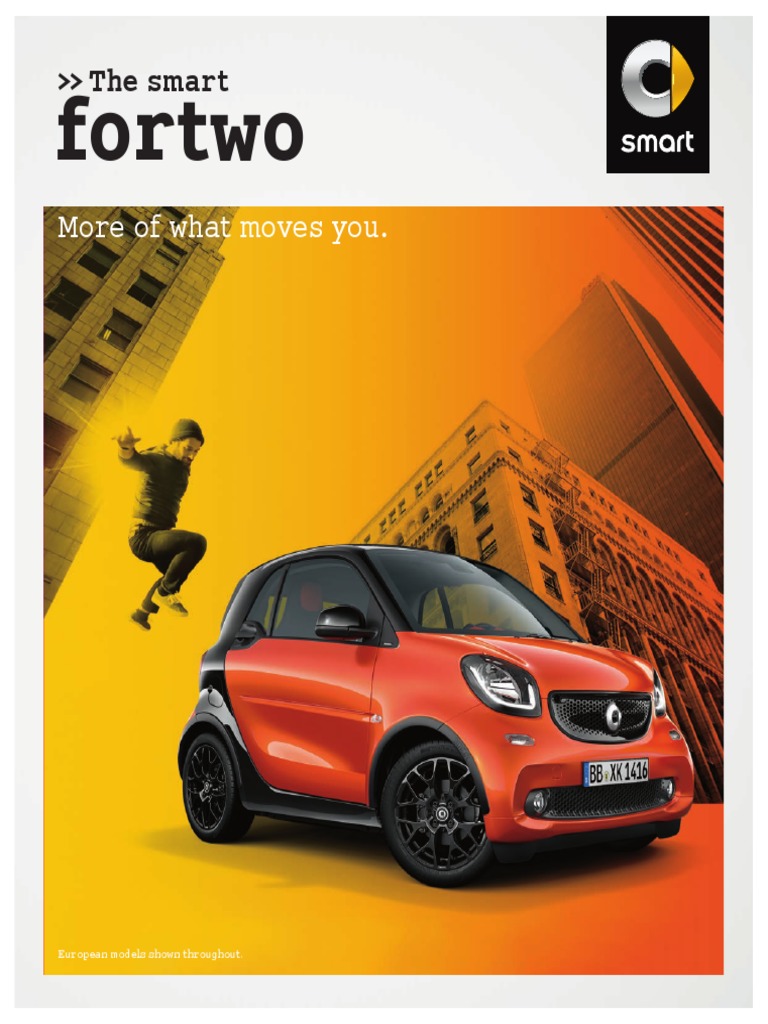2016 SMART CAR OWNERS MANUAL visual data 2