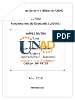 Trabajo Fundamentos de Economía