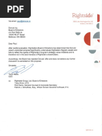 Donuts Proposal Response Letter - Rightside Group
