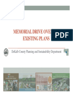 Existing Plans Memorial Drive Overlay Stakeholders Presentation 06302016