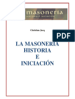 La Masoneria Historia e Iniciacion