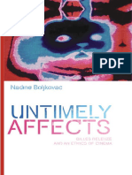 (Plateaus - New Directions in Deleuze Studies) Nadine Boljkovac-Untimely Affects - Gilles Deleuze and An Ethics of Cinema-Edinbur