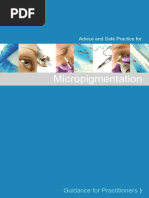 Micropigmentation - Guidance