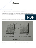 Hydrostatic Forces - FLUIDS MECHANICS PDF