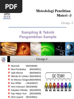 Download Sampling amp Teknik Pengambilan Sample by Zulpakor Oktoba M Bs SN31752958 doc pdf