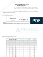 Medidad y Pesos de Planchas Galvanizadas PDF