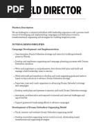 Download Field Director for Dream Defenders by DreamDefenders SN317534056 doc pdf