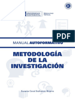 Manual Metodologia de La Investigacion PDF