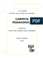 Carpeta Pedagogica 2016