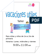 Taller Lecto Escritura