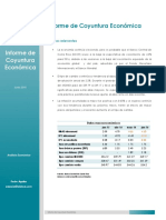 Informe de Coyuntura Económica - Junio 2016