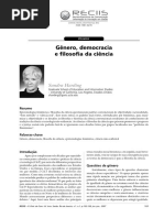 HARDING Genero Democracia e Filosoia Da Ciencia