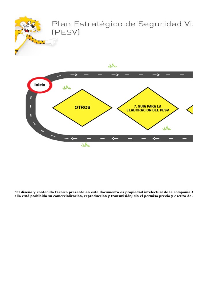 Ejemplo Plan Estrategico de Seguridad Vial | PDF | Seguridad vial ...