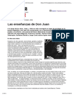 Las Enseñanzas de Don Juan