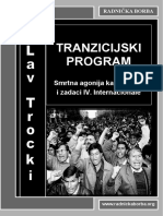 Lav Trocki - Tranzicijski Program PDF