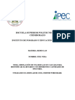 Simulación de Una Red Ethernet en Cascada