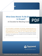Drupal Encryption Checklist