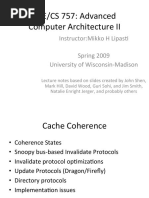 Cache Coherence - MESI MOESI