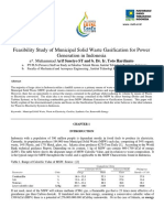 Technical Paper MSW To Electricity PDF