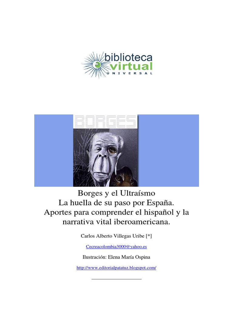 y El Ultraísmo Crítica literaria Ciencia filosófica