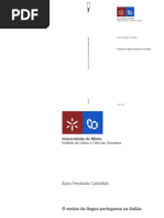 O Ensino Da Língua Portuguesa Na Galiza