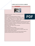 Contenido Química Analítica Aplicada Al Ambiente