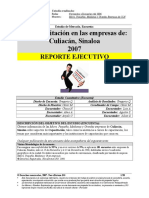 NDBG - p020 - Reporte Encuesta de Capacitación - CLN 2007