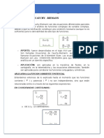 Ecuacion de Cacuchy Riemann