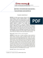 Conceitos Gramáticas Estudos Linguísticos