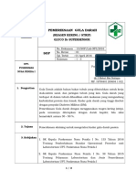 Sop 13. Pemeriksaan Gula Darah