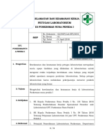 SOP 62. Keamanan Dan Keselamatan Kerja