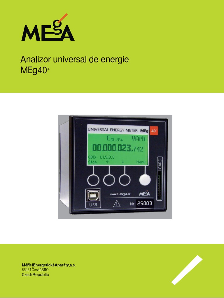Manual Meg40 Romana PDF | PDF
