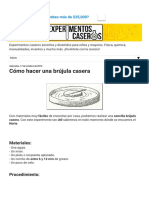 Cómo Hacer Una Brújula Casera PDF