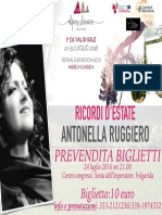 Antonella Ruggiero, Ricordi d'Estate, 24 luglio 2016 Folgarida