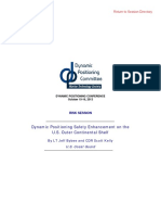 Dynamic Positioning Safety Enhancement On The U.S. Outer Continental Shelf