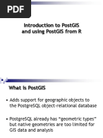 PostGIS INTRO