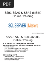 SSIS SSAS and SSRS MSBI - Pps