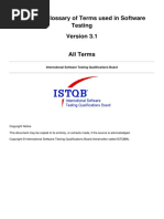 ISTQB Glossary All Terms