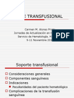 SOPORTE TRANSFUSIONAL .PPT