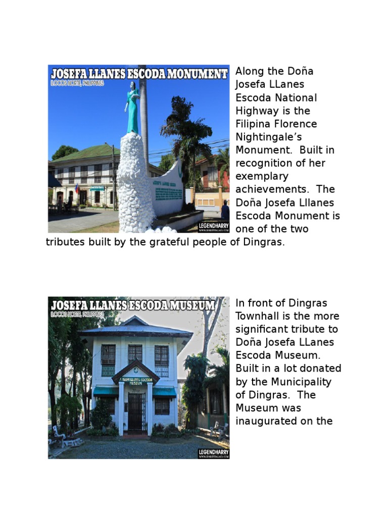 Doña Josefa Llanes Escoda Monument | PDF