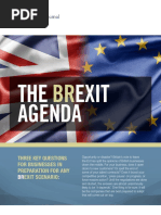 The Brexit Agenda